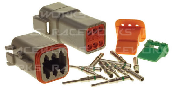 Raceworks Deutsch DT 6-Way Connector Kit