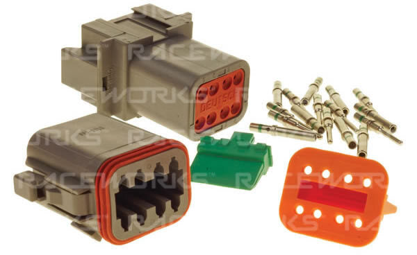 Raceworks Deutsch DT 8-Way Connector Kit