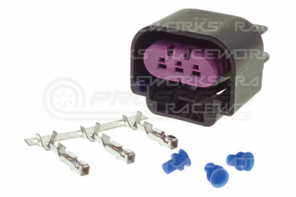 Raceworks Connector Plug To Suit Flex Ethanol Sensors (Plug and Pins) CPS-133 | Pro Speed Racing