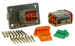 Raceworks Deutsch DT Flange Mount 8-Way Connector Kit CPS-183 | Pro Speed Racing