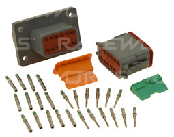 Raceworks Deutsch DT Flange Mount 12-Way Connector Kit CPS-184 | Pro Speed Racing