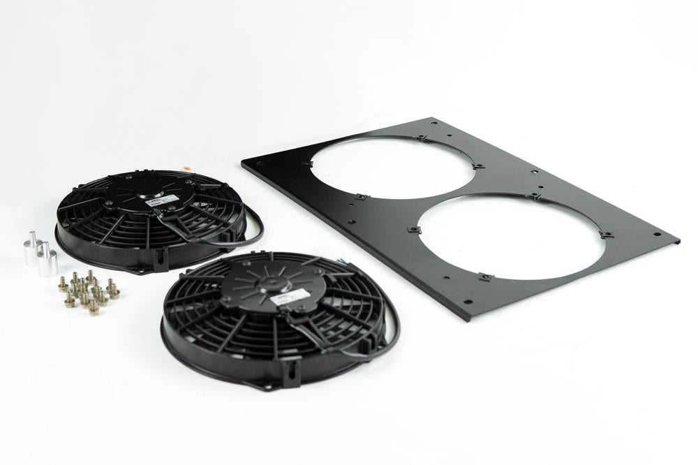 CSF Racing Aluminium Fan Shroud w/ Dual 9" SPAL Fans