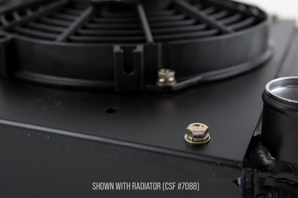 CSF Racing Aluminium Fan Shroud w/ Dual 9" SPAL Fans