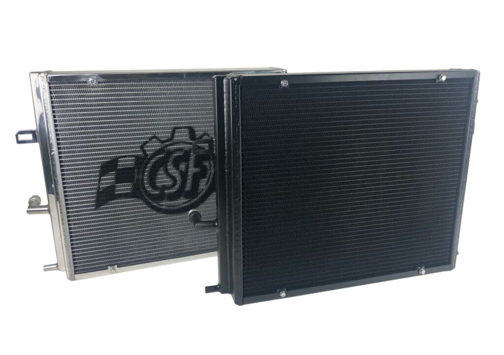 CSF Racing Front Mount Triple-Pass Heat Exchanger w/ Rock Guard - BMW B48/B58 CSF-B58B48-FMHE