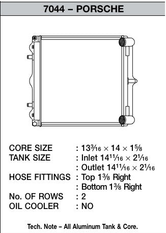 CSF Racing Aluminium Radiator