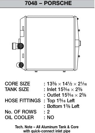 CSF Racing Aluminium Radiator