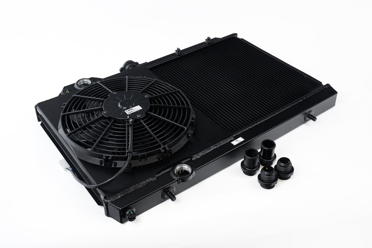 CSF Racing 1-Row 31mm Ultra High Performance Aluminium Radiator w/12" Fan & Shroud