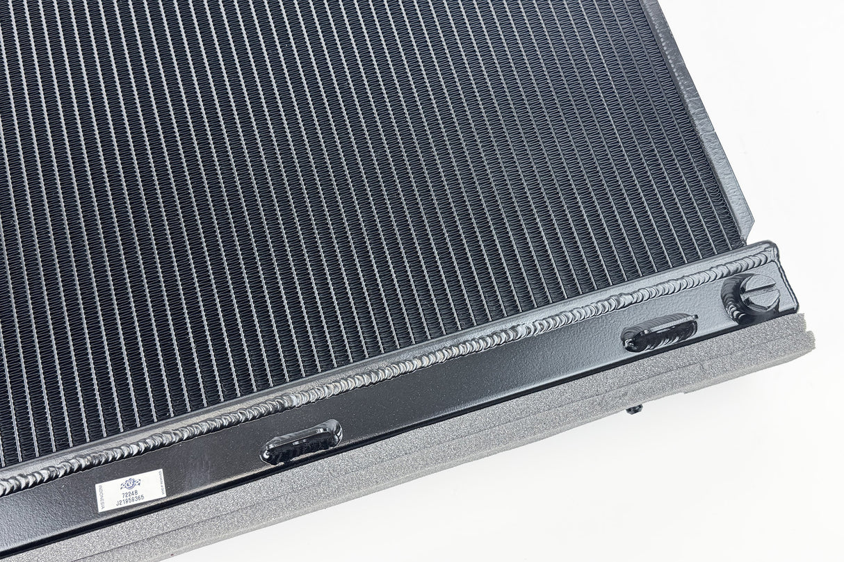 CSF Racing 2-Row 42mm Race Spec Aluminium Radiator Black Finish