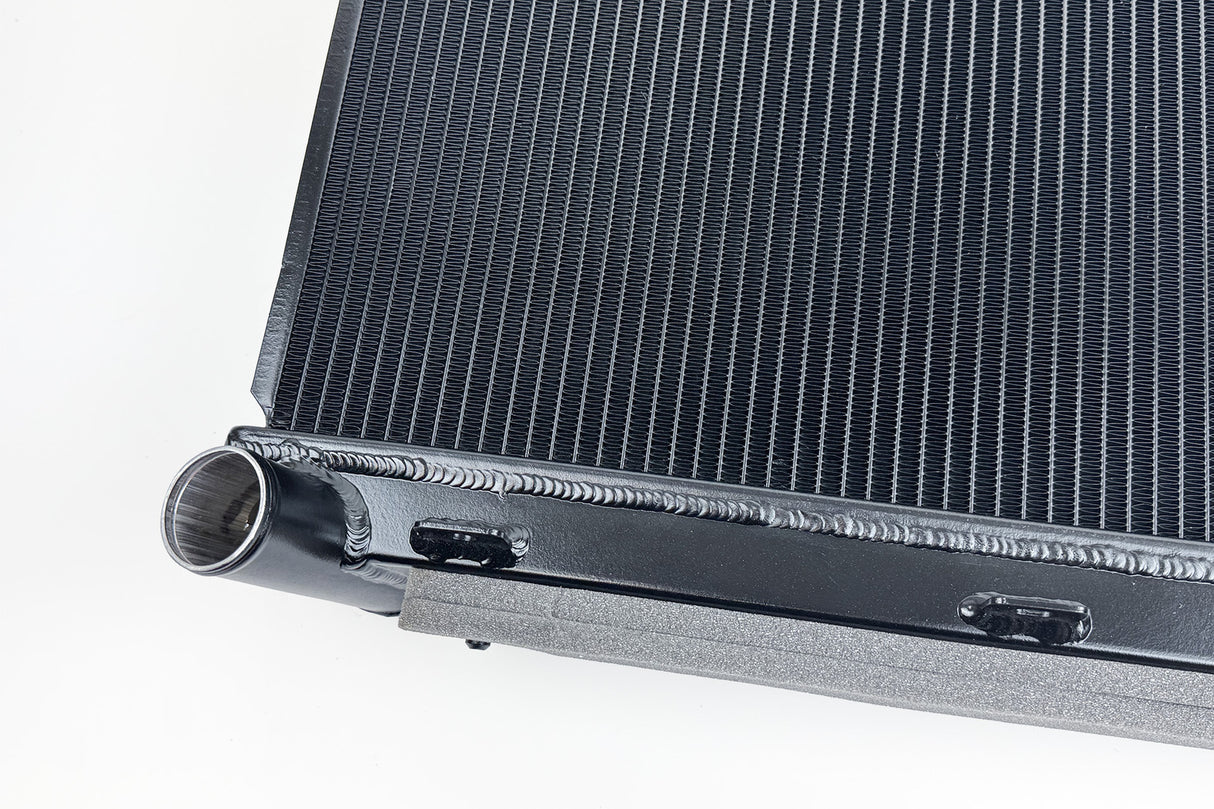 CSF Racing 2-Row 42mm Race Spec Aluminium Radiator Black Finish