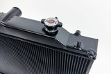 CSF Racing 2-Row 42mm Race Spec Aluminium Radiator Black Finish