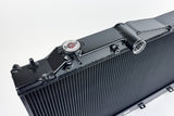 CSF Racing 2-Row 42mm Race Spec Aluminium Radiator Black Finish