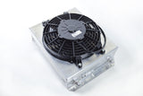 CSF Racing HD Bar & Plate Oil Cooler w/ 9" Spal Fan