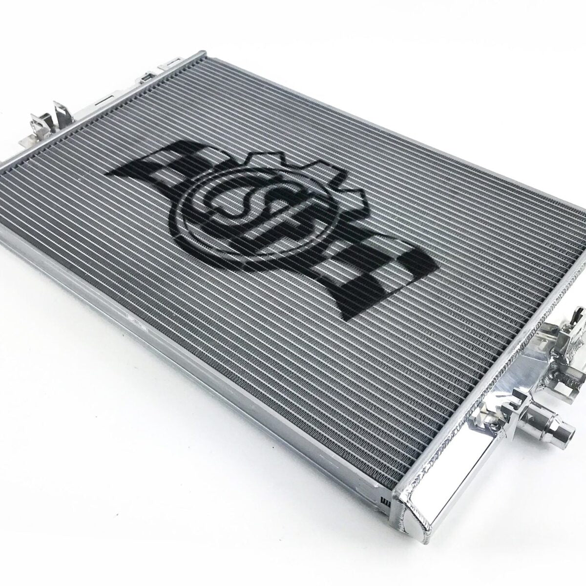 CSF Racing Front Mount Heat Exchanger w/ Rock Guard - Mercedes AMG M177 ...