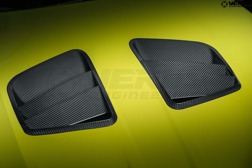 Verus Engineering Carbon Bonnet Louver Kit