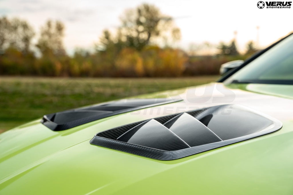 Verus Engineering Carbon Bonnet Louver Kit