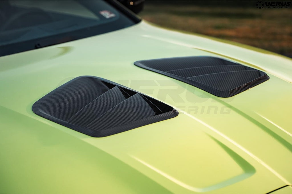Verus Engineering Carbon Bonnet Louver Kit