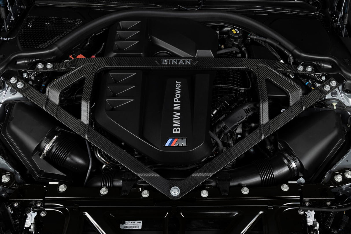 Dinan Matte Carbon Fibre Front Strut Tower Brace
