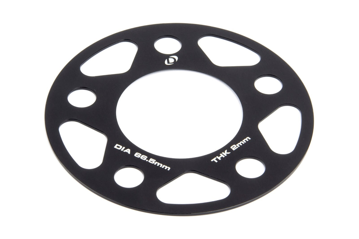 Dinan Slip On Wheel Spacers Pair 2mm (5x112 PCD/66.5mm CB)