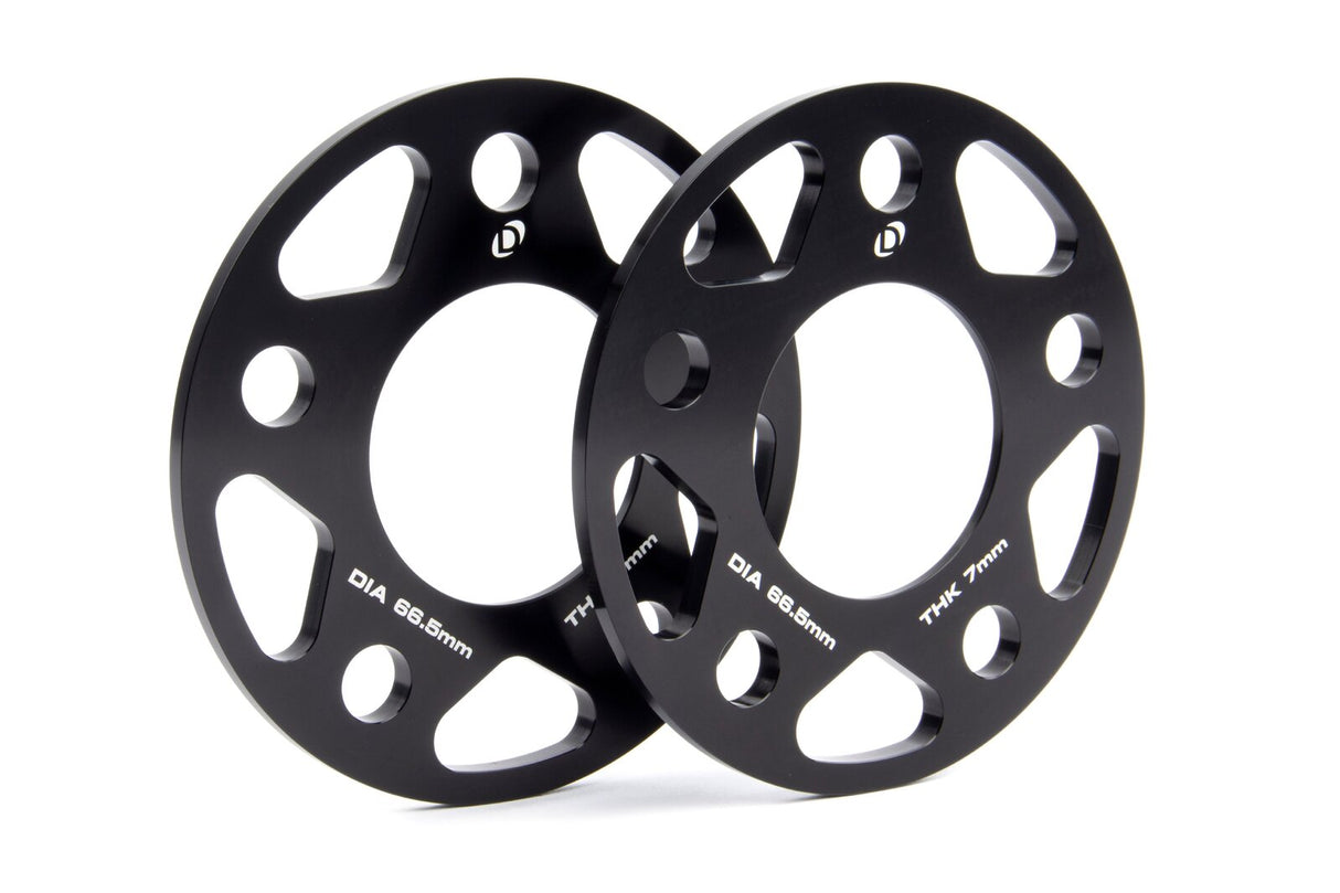Dinan Slip On Wheel Spacers Pair 7mm (5x112 PCD/66.5mm CB) D210-2025 | Pro Speed Racing