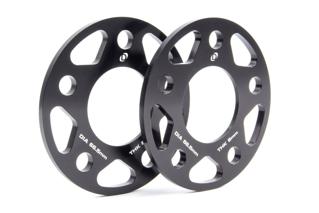 Dinan Slip On Wheel Spacers Pair 8mm (5x112 PCD/66.5mm CB) D210-2026 | Pro Speed Racing