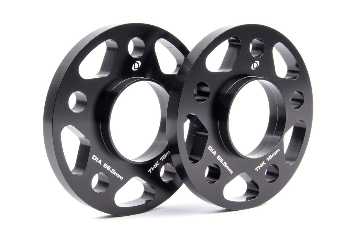 Dinan Slip On Wheel Spacers Pair 15mm (5x112 PCD/66.5mm CB)