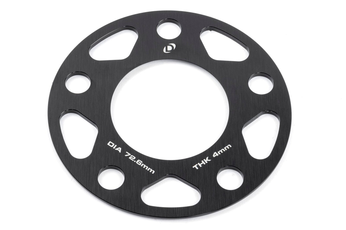 Dinan Slip On Wheel Spacers Pair 4mm (5x120 PCD/72.6mm CB)