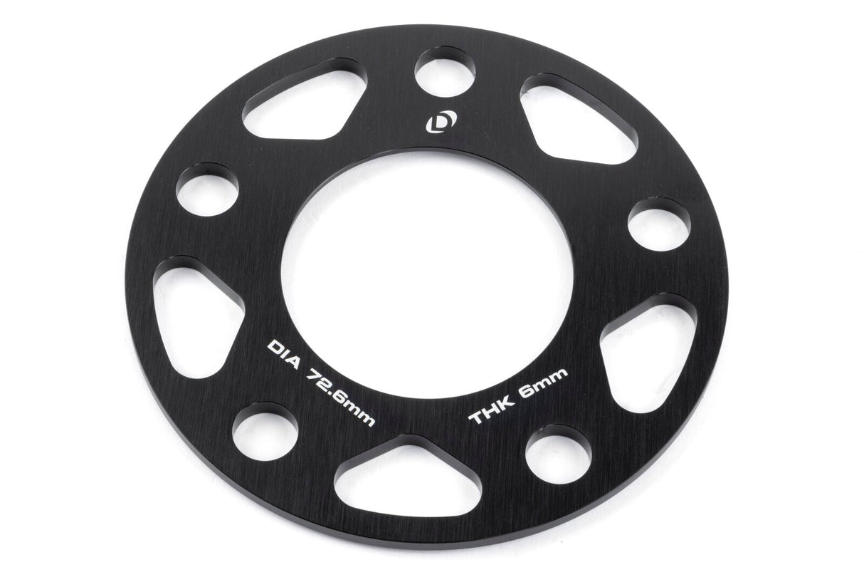 Dinan Slip On Wheel Spacers Pair 6mm (5x120 PCD/72.6mm CB)
