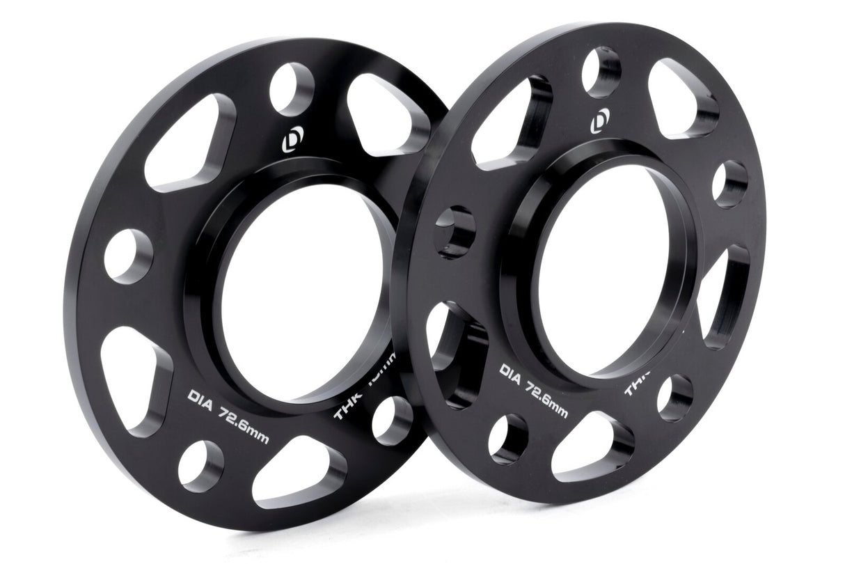 Dinan Slip On Wheel Spacers Pair 10mm (5x120 PCD/72.6mm CB) D210-2039 | Pro Speed Racing