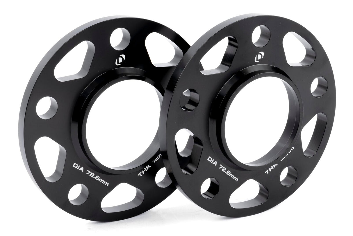 Dinan Slip On Wheel Spacers Pair 12mm (5x120 PCD/72.6mm CB) D210-2040 | Pro Speed Racing