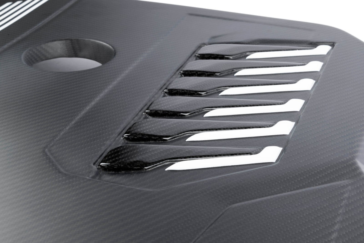 Dinan Matte Carbon Fiber Engine Cover