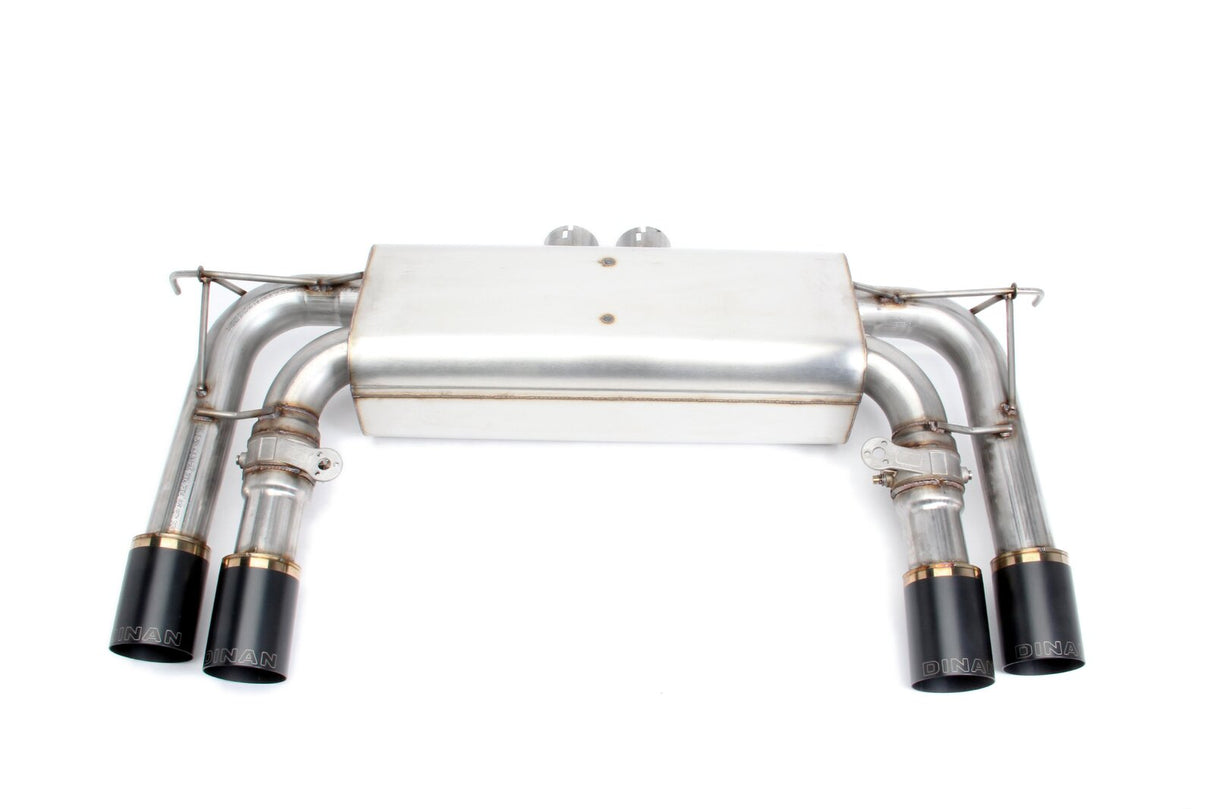 Dinan Free Flow Axle-Back Exhaust Black Tips