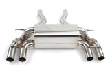 Dinan Free Flow Axle-Back Exhaust & X-Pipe Black Tips