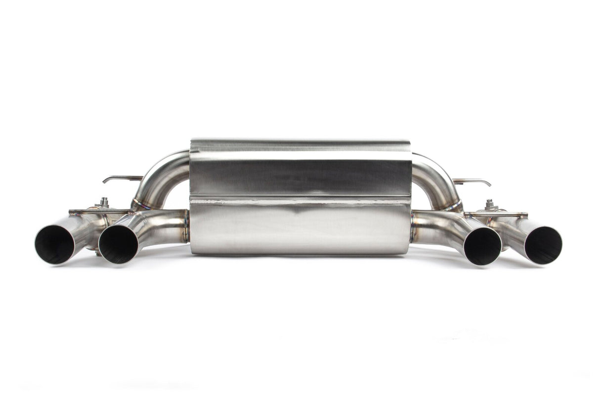Dinan Free Flow Axle-Back Exhaust & X-Pipe Black Tips