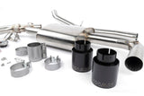 Dinan Valved Axle Back Exhaust Black Tips