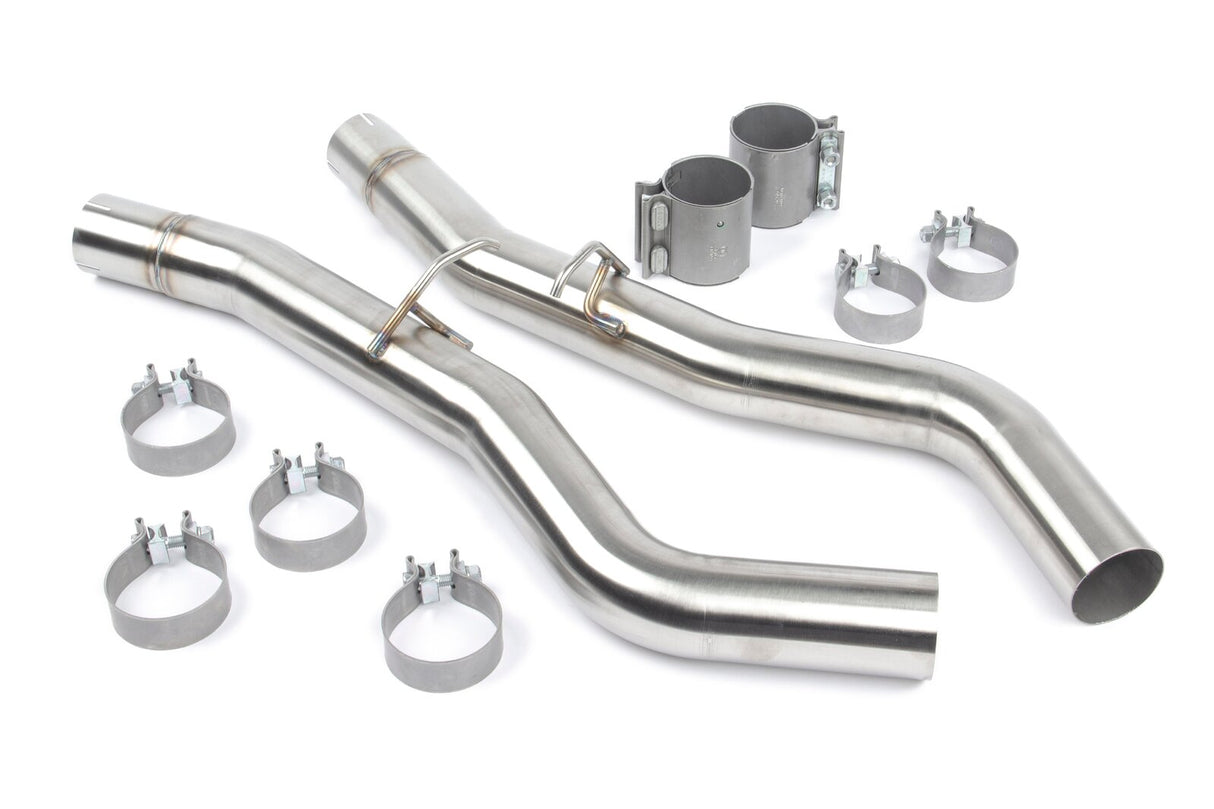 Dinan Free Flow Axle-Back Exhaust Black Tips