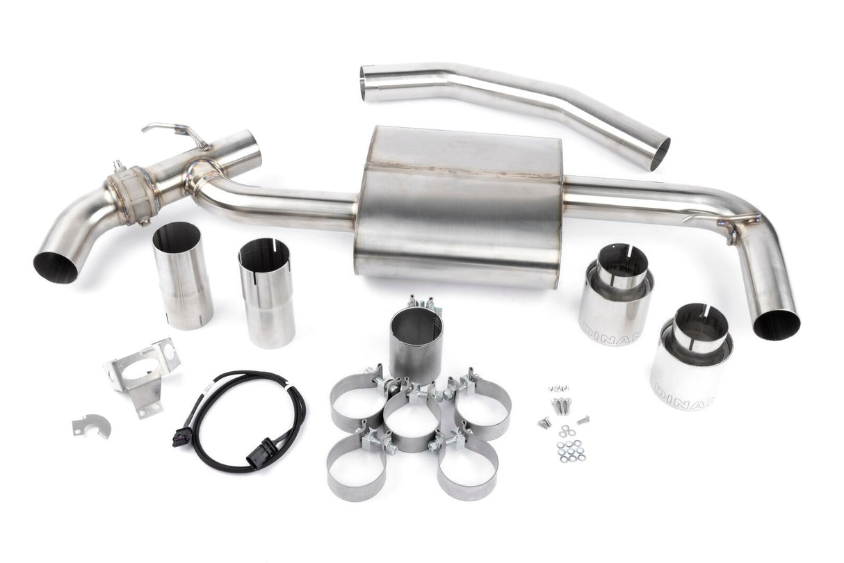 Dinan Valved Axle Back Exhaust D660-0088 | Pro Speed Racing