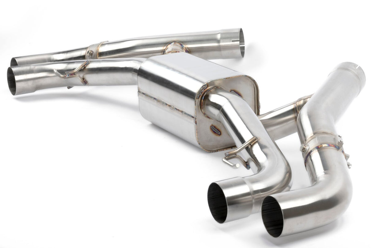 Dinan Valved Axle Back Exhaust Black Tips