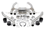 Dinan Valved Axle Back Exhaust Black Tips D660-0093-BLK | Pro Speed Racing