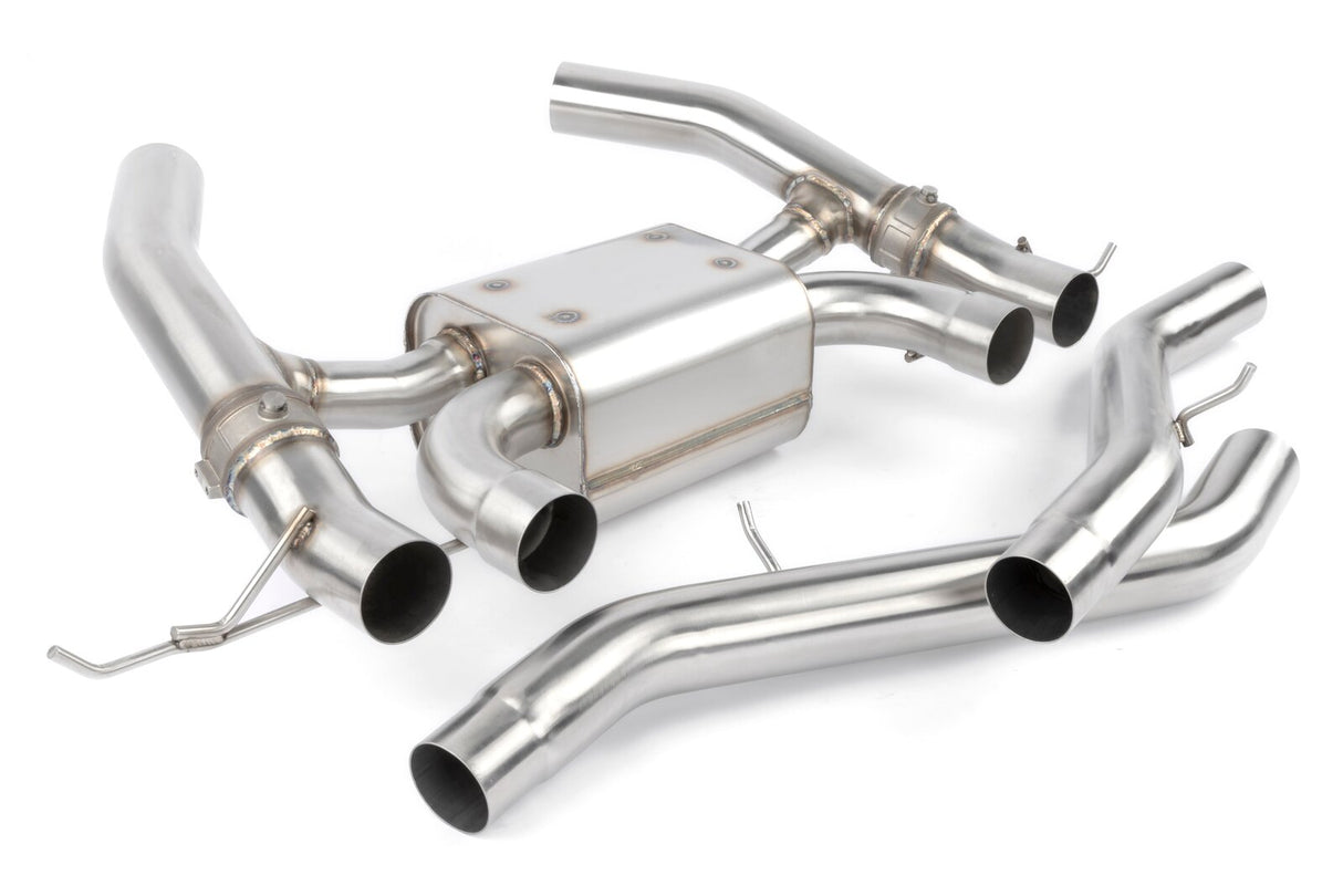 Dinan Valved Axle Back Exhaust Black Tips