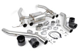 Dinan Valved Axle Back Exhaust Black Tips