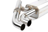 Dinan Valved Cat Back Exhaust Black Tips