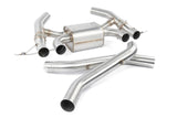 Dinan Valved Cat Back Exhaust Black Tips