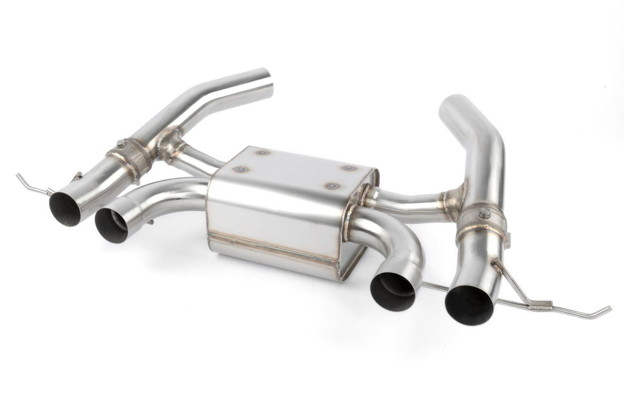 Dinan Valved Cat Back Exhaust Black Tips