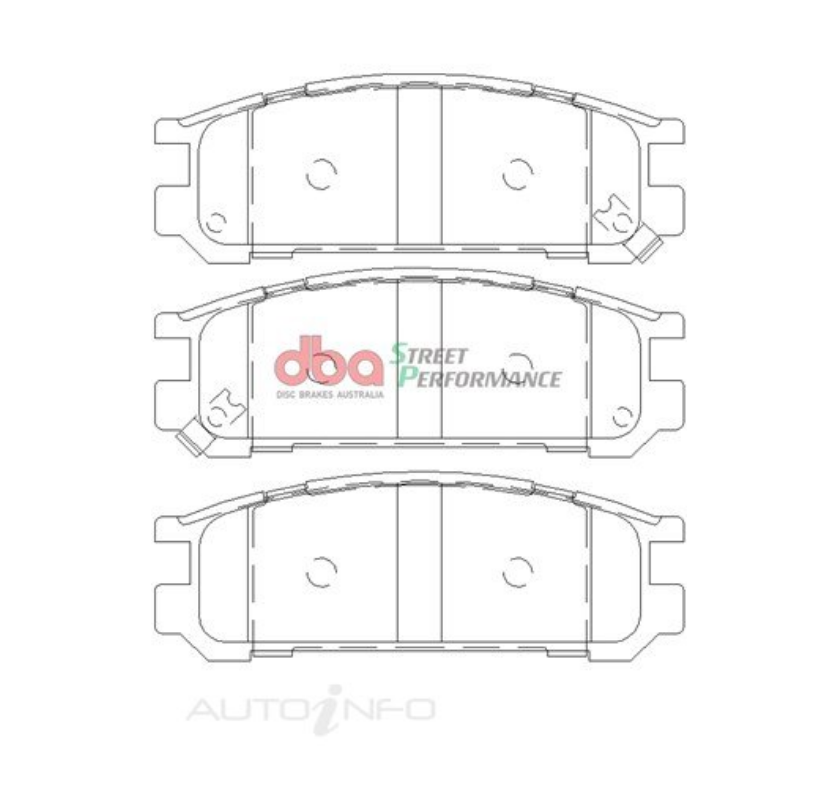 DBA SP Street Performance Rear Brake Pads