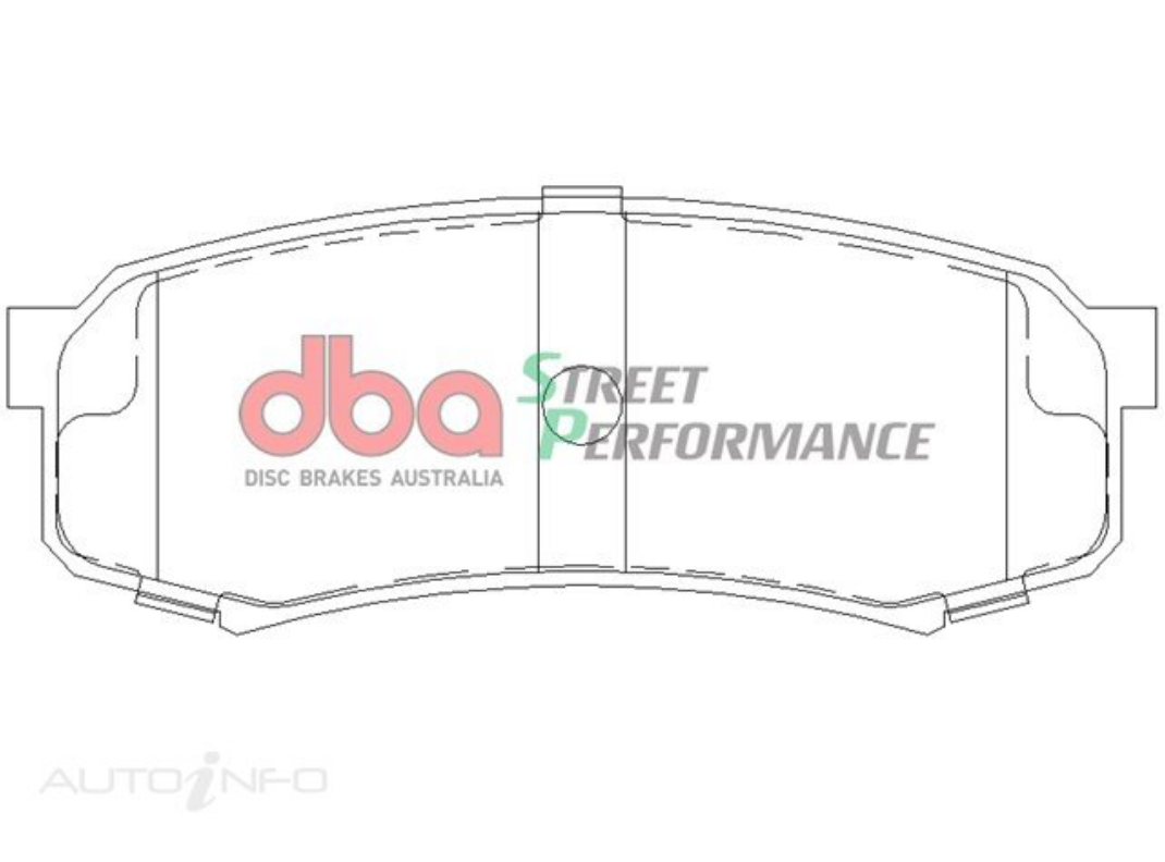 DBA SP Street Performance Rear Brake Pads