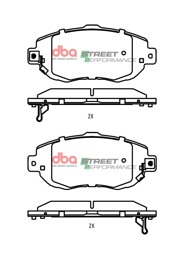 DBA SP Street Performance Brake Pads