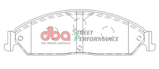 DBA SS Street Series OE Replacement Front Brake Pads