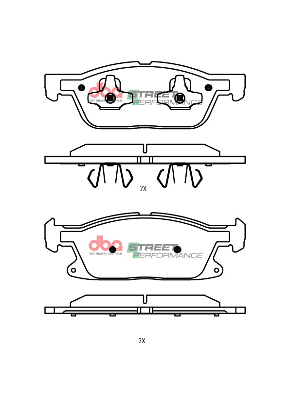 DBA SP Street Performance Brake Pads