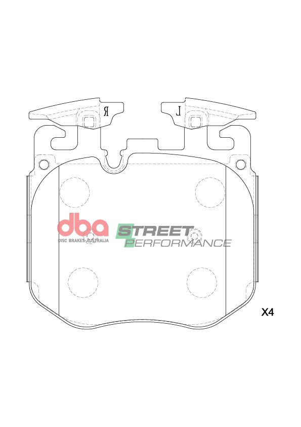 DBA SS Street Series OE Replacement Brake Pads