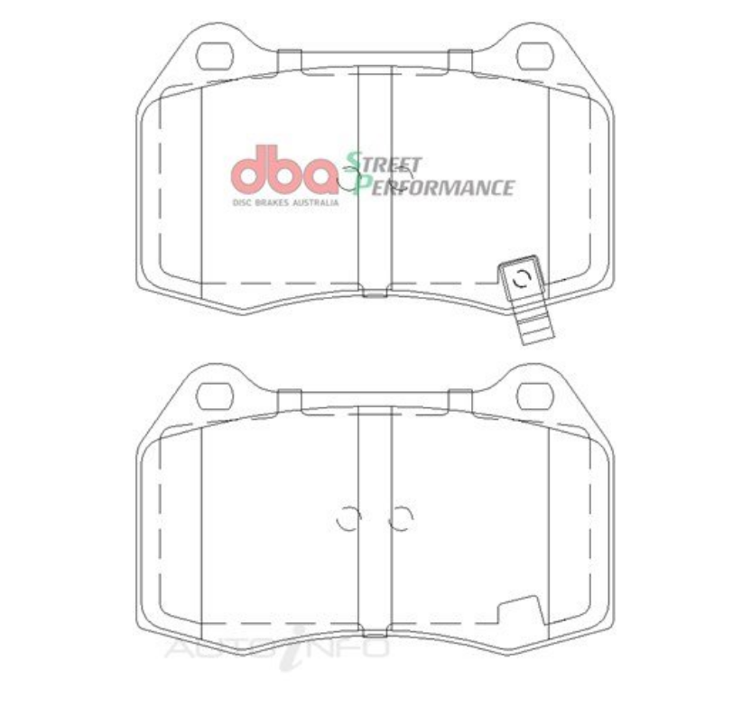 DBA SP Street Performance Front Brake Pads